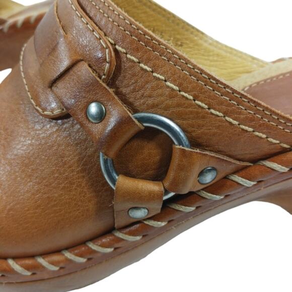 Frye & Co Charlotte Clogs GUC $189 size 7.5M    FS2234 - Picture 5 of 10